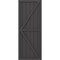 Ekena Millwork Americraft 6-Board Wood 2 Equal Panel Frmd Board-n-Batten Shutters w/Dbl Z-Bar, ARW102BF621X77SMH, PR ARW102BF621X77SMH - alternate 9
